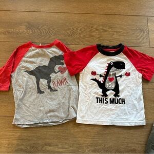 Valentines shirt bundle Size 3T